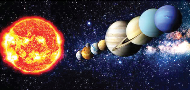 يمكن أن توجد الحياة على بعض كواكب المجموعة الشمسية كما هي الحياة على سطح الأرض